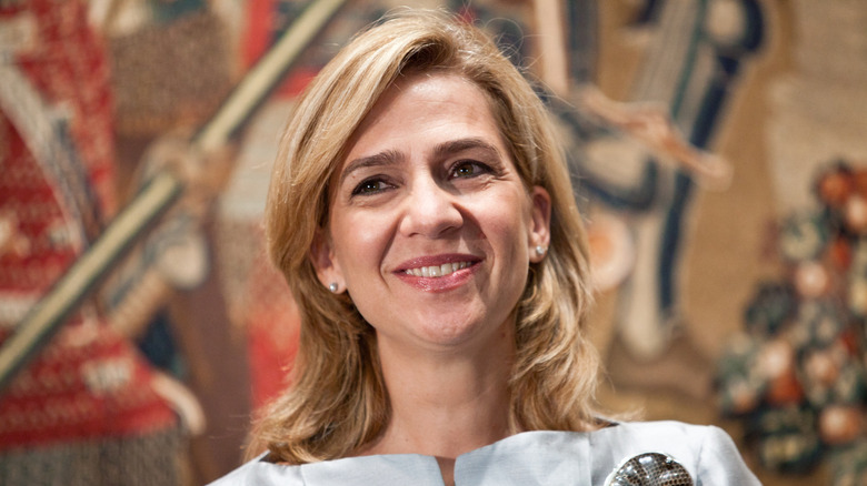 Princess Cristina smiling