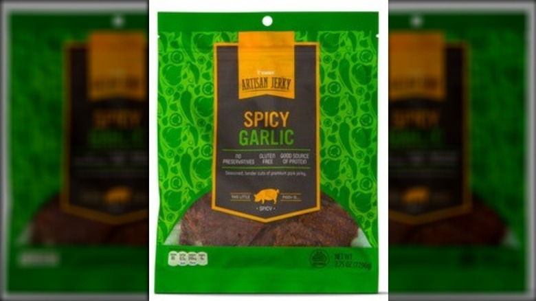 Simms spicy garlic jerky