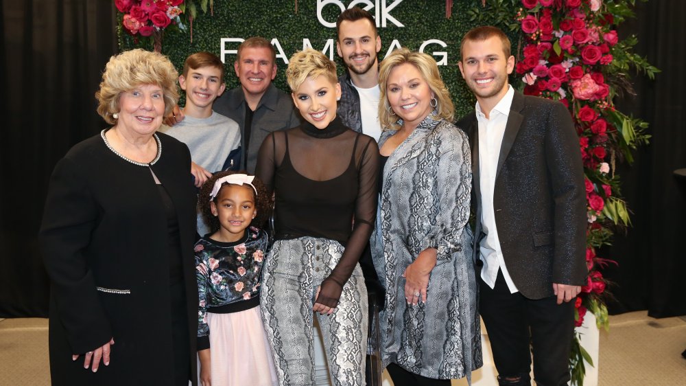The Chrisley family at Cool Springs Galleria Mall in 2019