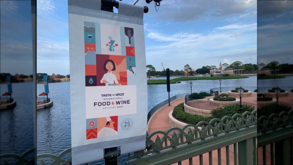 Taste of Epcot sign