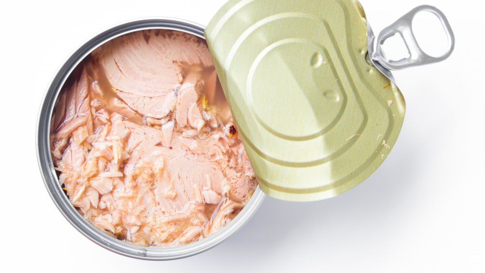 Tuna in a can