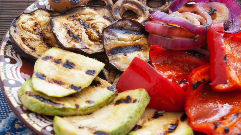 Grilled vegetables