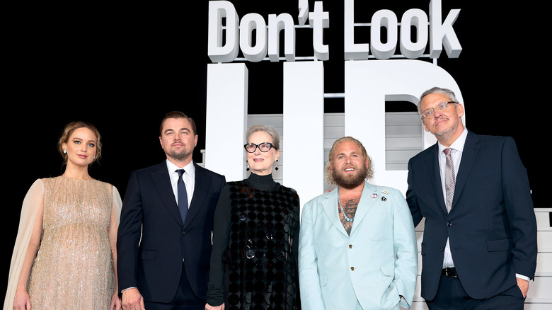 Cast of "Don't Look Up"