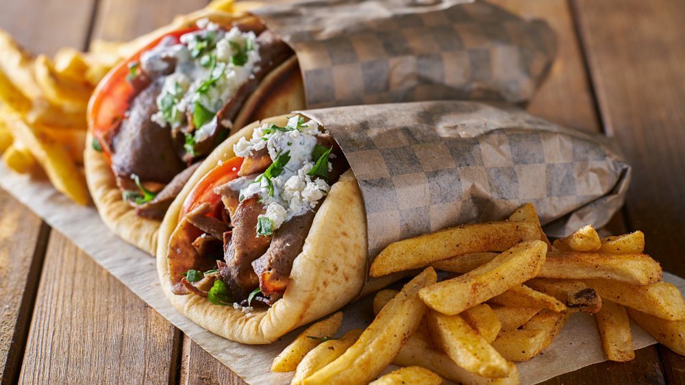 Gyros plate