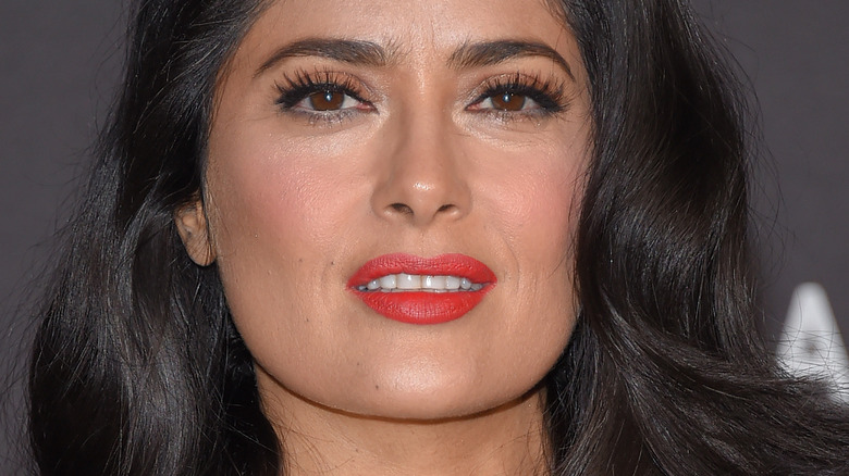 Salma Hayek on red carpet