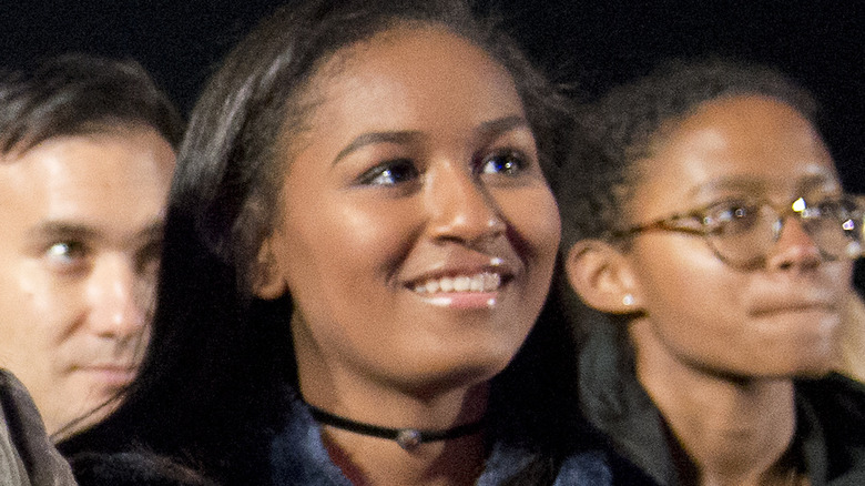 Sasha Obama up close