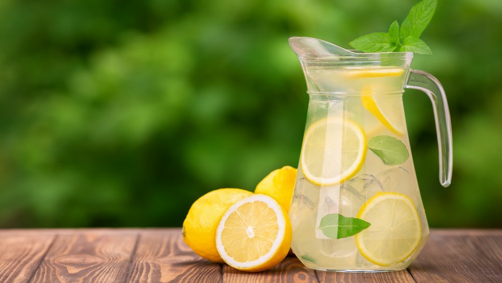 homemade lemonade