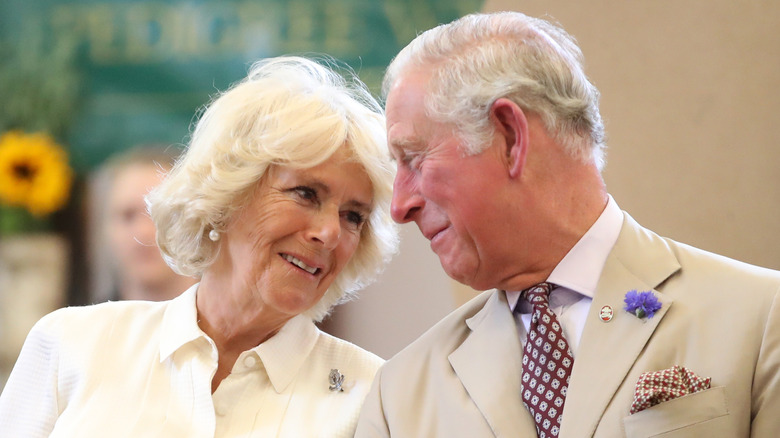 Prince Charles and wife Camilla, Duchess of Cornwall