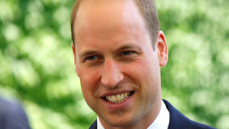 Prince William smiling