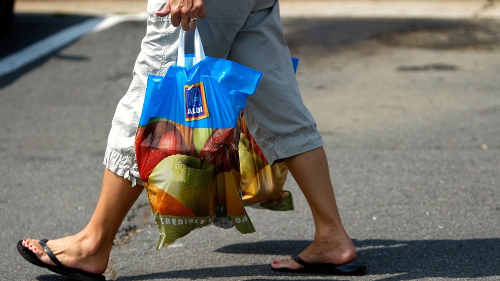 shopper with a bag