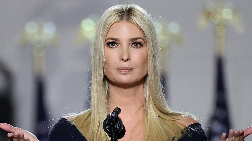 Ivanka Trump gives speech