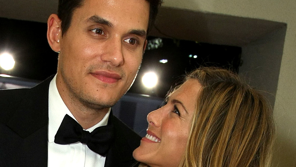 Jennifer Aniston and John Mayer at the 2009 Oscars