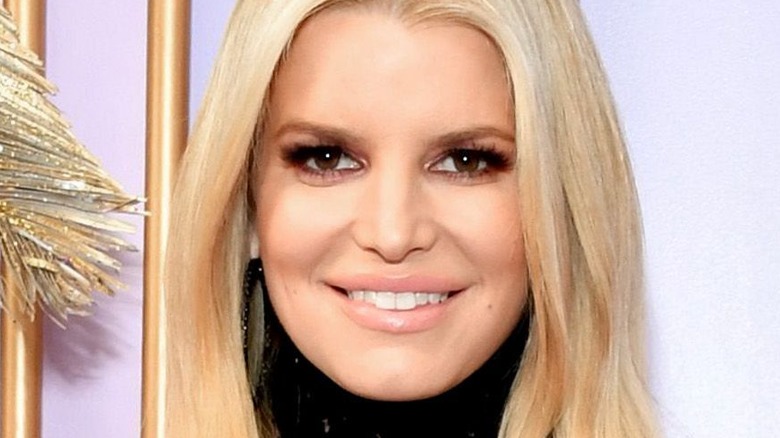 Jessica Simpson smiling