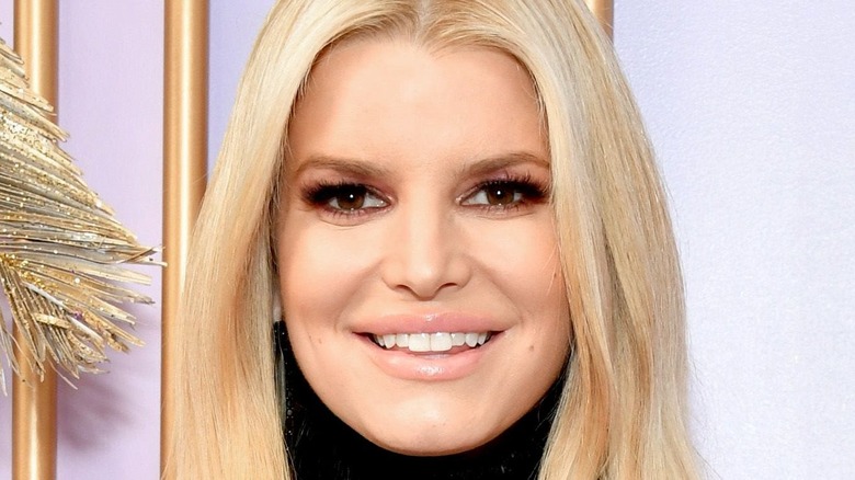 Jessica Simpson smiling