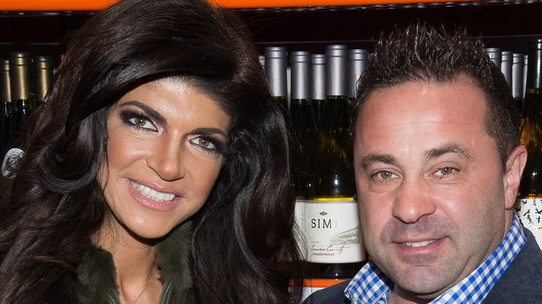 Teresa Giudice and Joe Giudice smiling