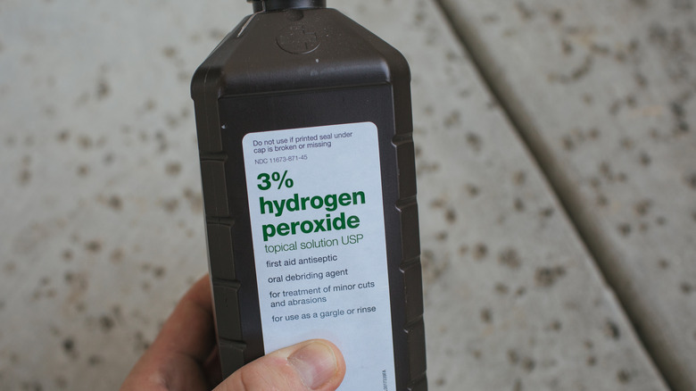 Hydrogen Peroxide bottle