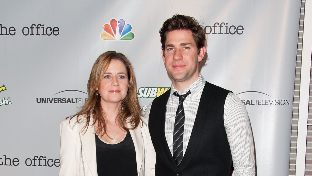 Jenna Fischer and John Krasinski