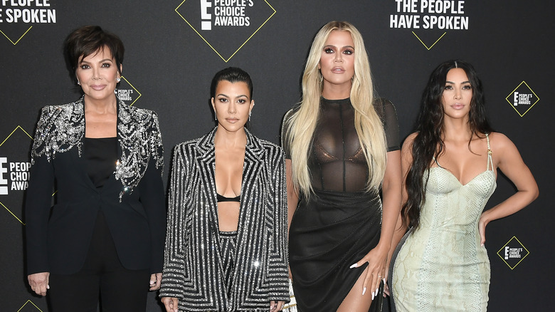 The Kardashian ladies on the red carpet