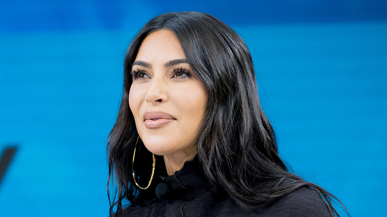 Kim Kardashian onstage