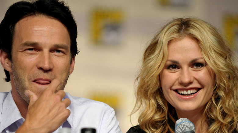 Anna Paquin and Stephen Moyer from True Blood