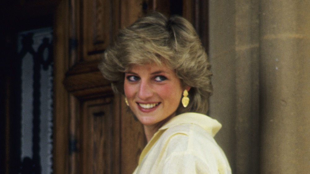 Princess Diana smiling