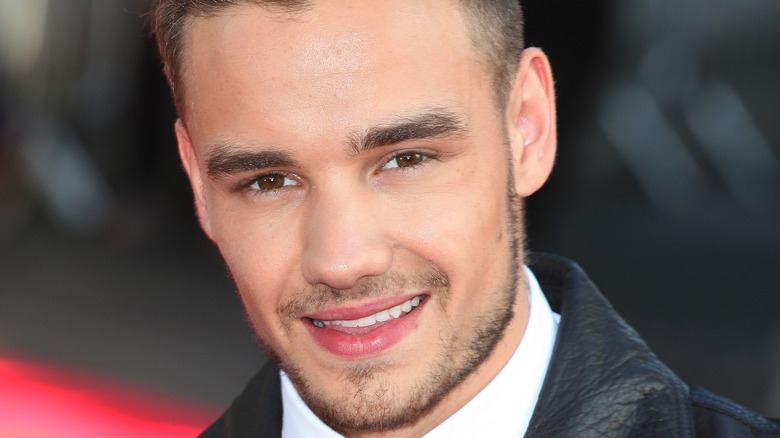 Liam Payne smiling at the camera