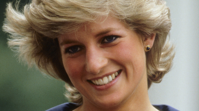 Princess Diana smiling