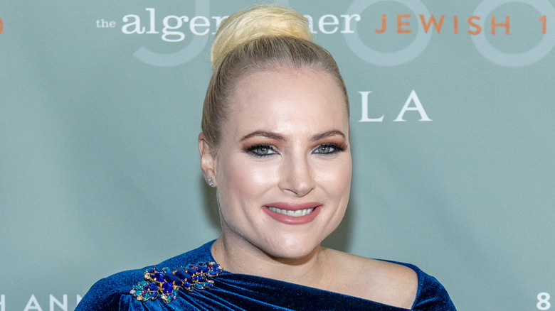 Meghan McCain smiling
