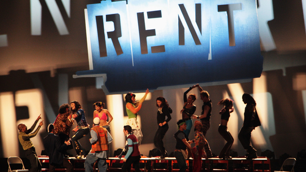 Cast of rent mid performance