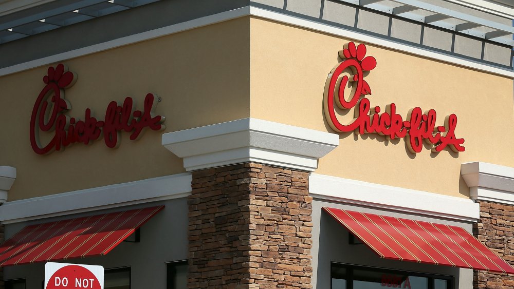 Chick-fil-A sign