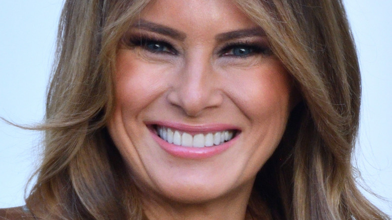 Melania Trump smiling