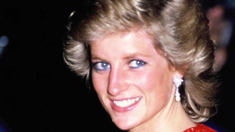 Princess Diana smiling