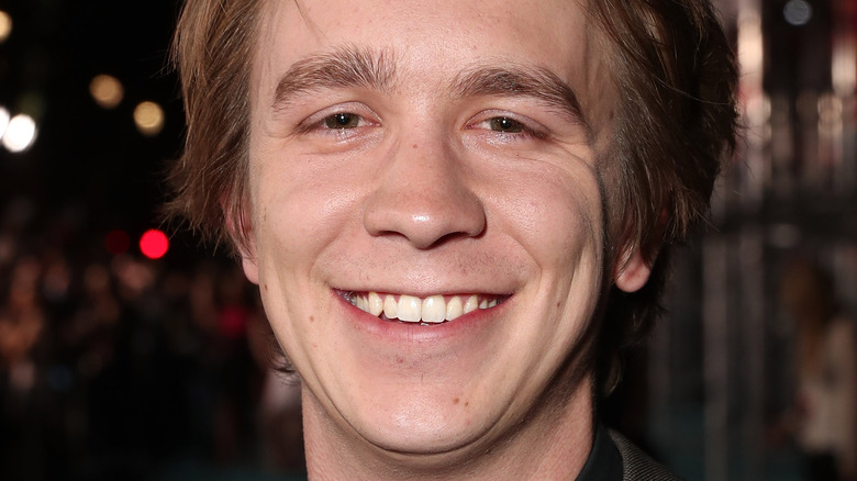 Thomas Mann smiling