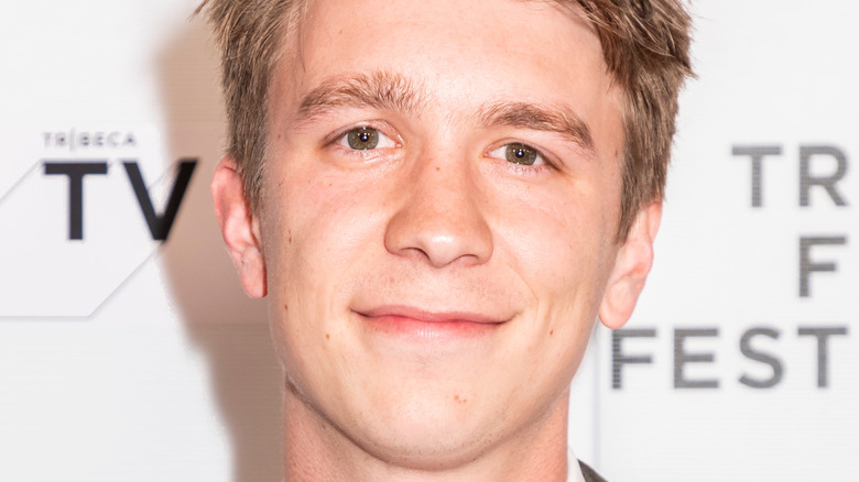 Thomas Mann smiling