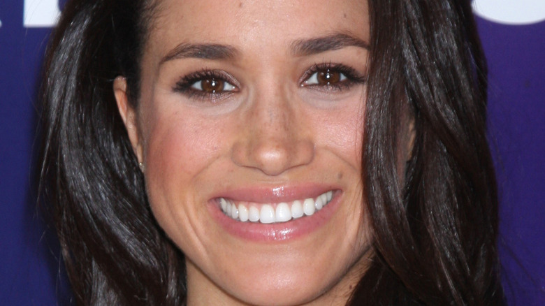 Meghan Markle smiling