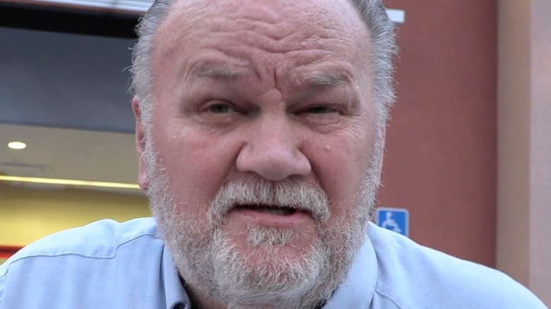 Thomas Markle frowns