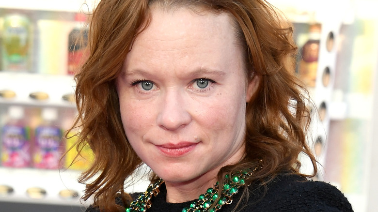 Thora Birch posing