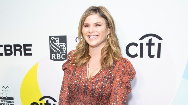 Jenna Bush Hager smiling against a white backdrop