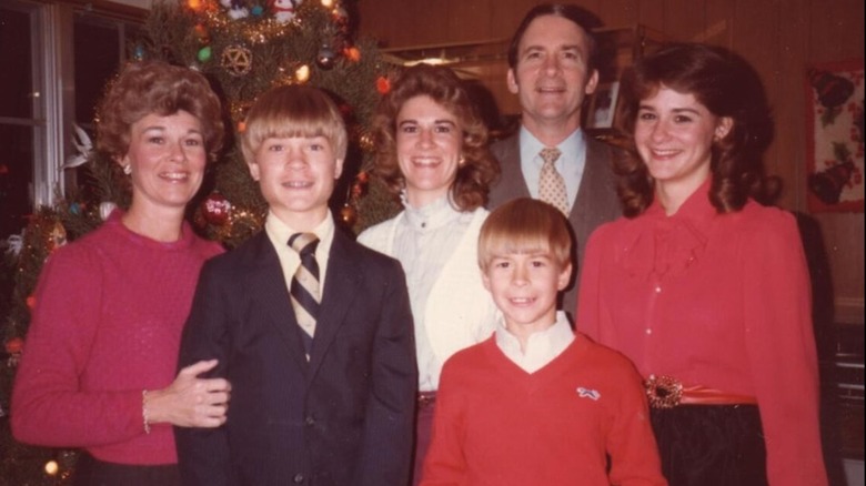 Melinda French Gates celebrates Christmas with her family in a throwback photo she posted in Instagram in December 2024.