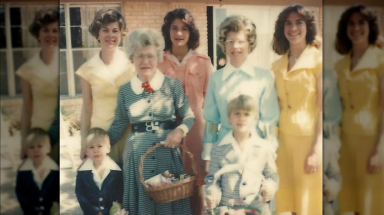 Melinda French Gates shared this throwback photo of her extended family in Dallas to Instagram in April 2025