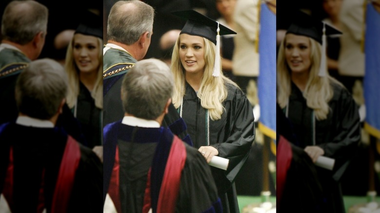 Carrie Underwood in college