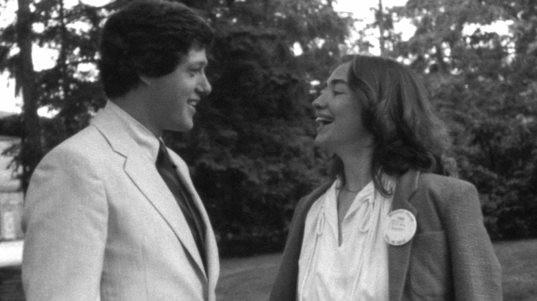 Bill Clinton and Hillary Clinton in college