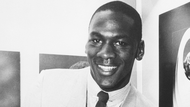 Michael Jordan in college