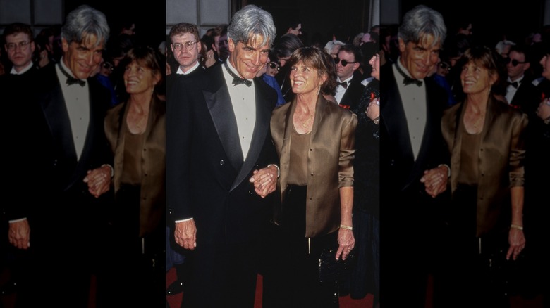 Sam Elliott and wife Katharine Ross attending the 47th Primetime Emmy Awards in September 1995