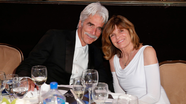 Sam Elliott and Katharine Ross at the 5th Annual Critics' Choice Television Awards in 2015