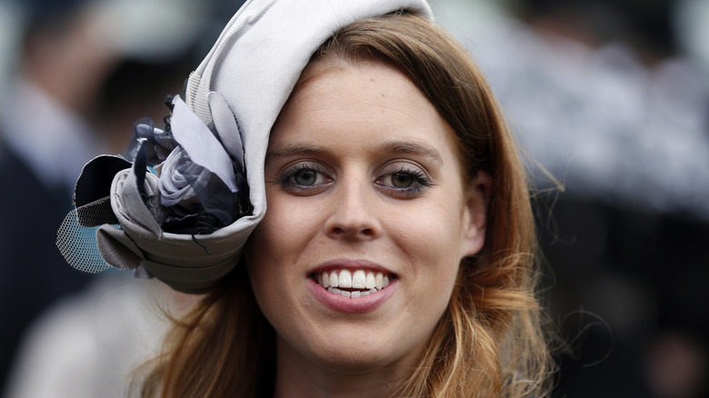 Princess Beatrice smiles for the camera