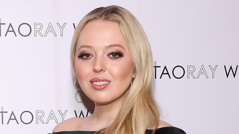 Tiffany Trump posing at an event