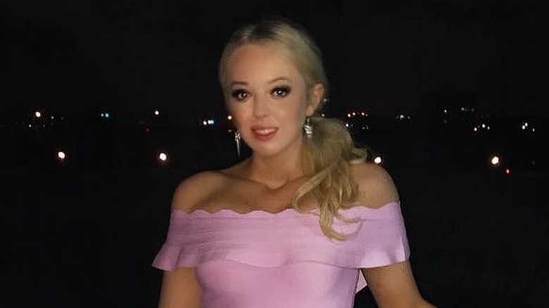 Tiffany Trump smiles while posing for a photo (2017)