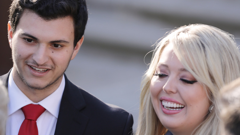 Tiffany Trump and Michael Boulos