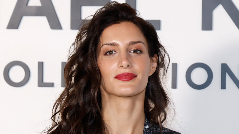 Audrey McGraw at the Michael Kors fashion show